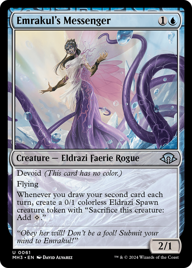 Emrakul's Messenger: (devoid) (061)