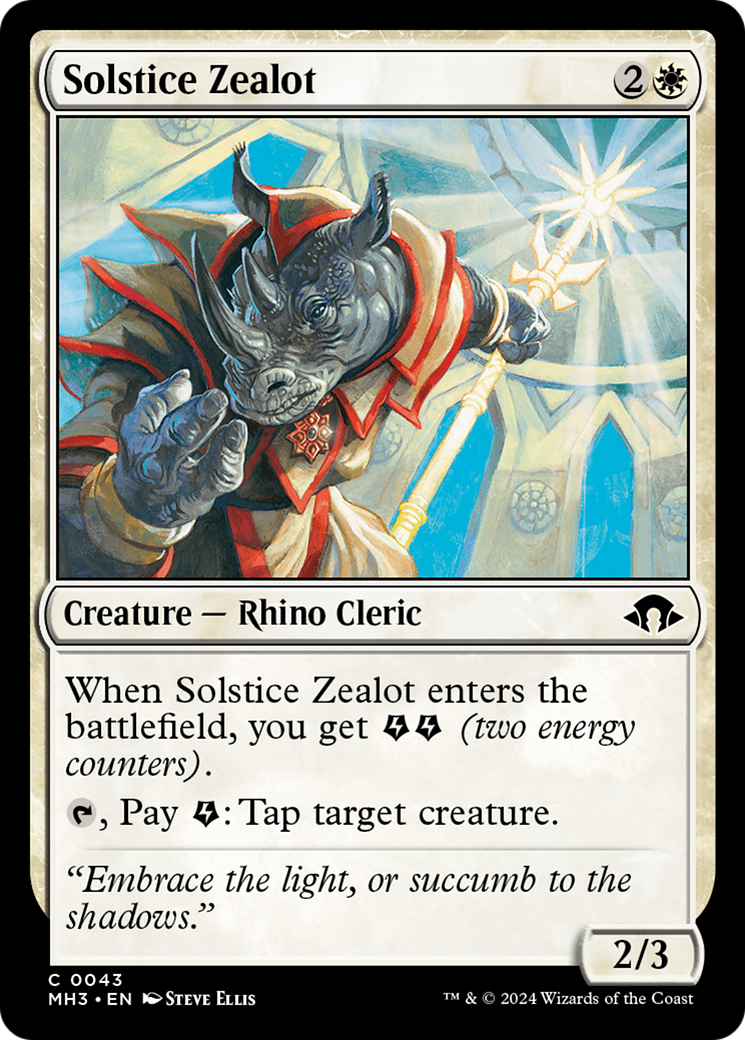 Solstice Zealot (043) Foil - Modern Horizons 3