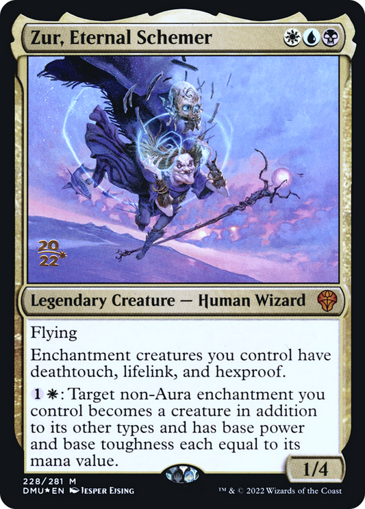 Zur, Eternal Schemer [Dominaria United Prerelease Promos]