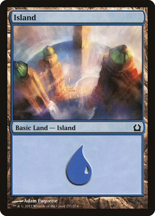 Island (257) [Return to Ravnica] Foil