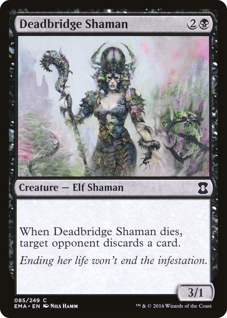 Deadbridge Shaman (085) Foil - Eternal Masters