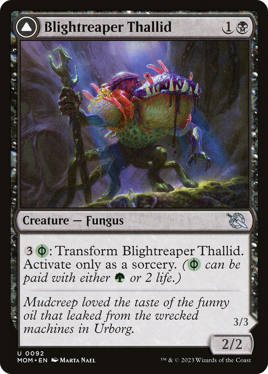 Blightreaper Thallid // Blightsower Thallid [March of the Machine] Foil