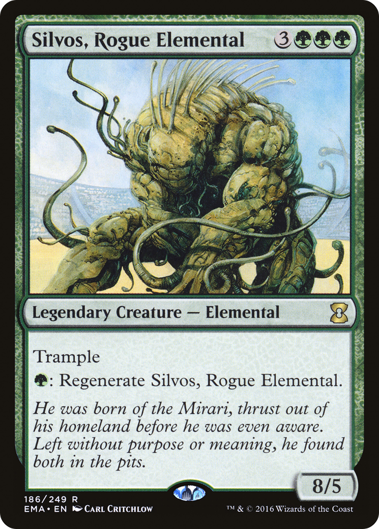 Silvos, Rogue Elemental (186) Foil - Eternal Masters