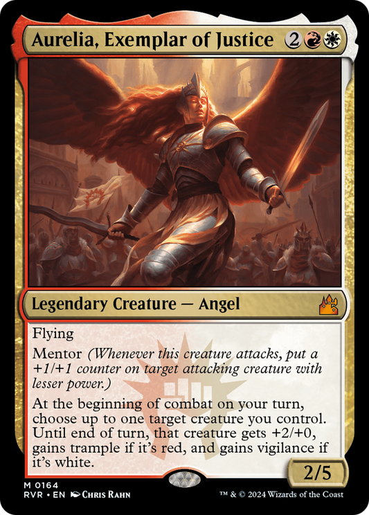 Aurelia, Exemplar of Justice [Ravnica Remastered] Foil