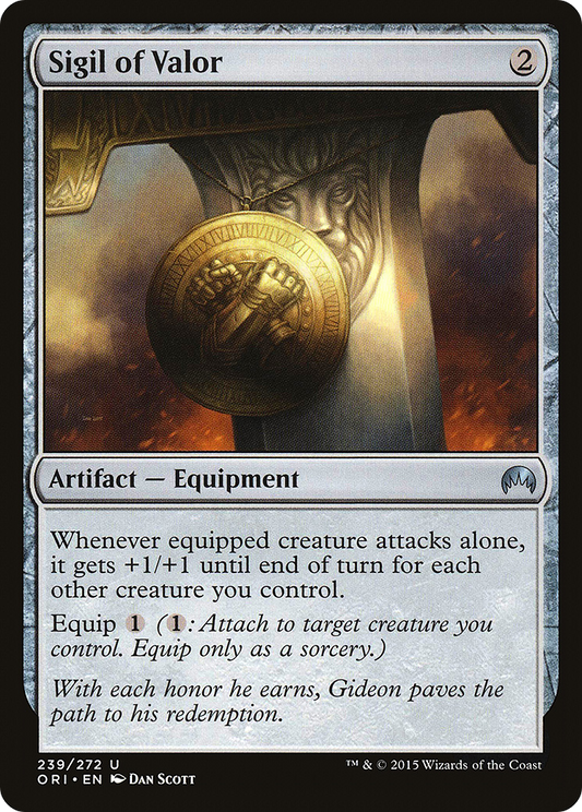 Sigil of Valor [Magic Origins] Foil