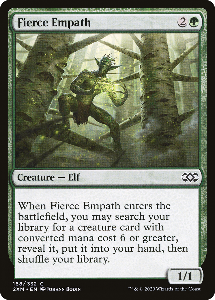 Fierce Empath [Double Masters] | Silver Goblin