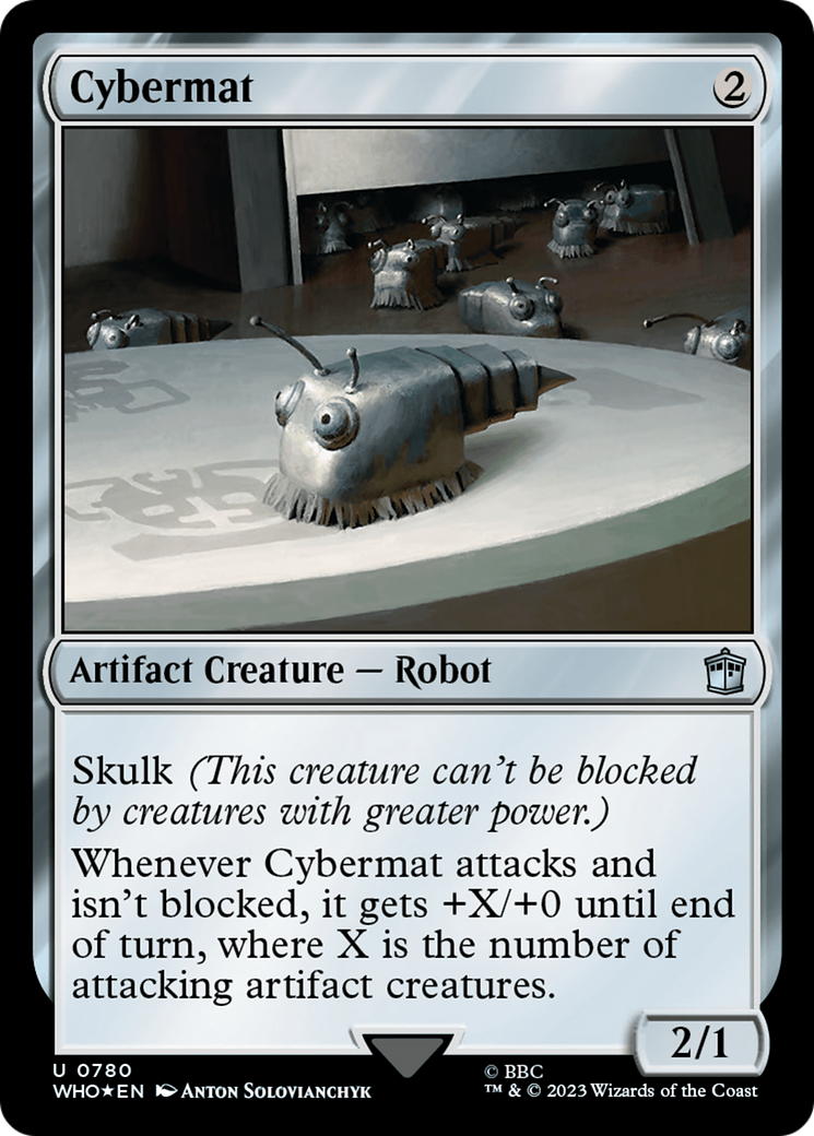 Cybermat (Surge Foil) [Doctor Who] | Silver Goblin