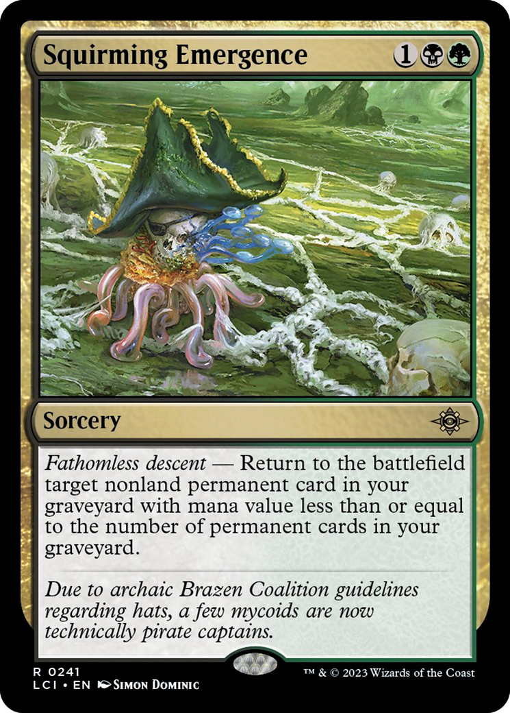 Squirming Emergence [The Lost Caverns of Ixalan] | Silver Goblin