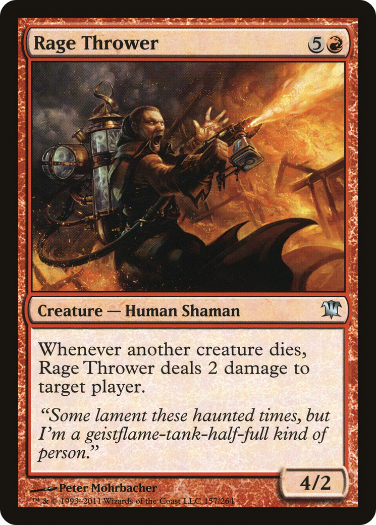 Rage Thrower (157) Foil - Innistrad