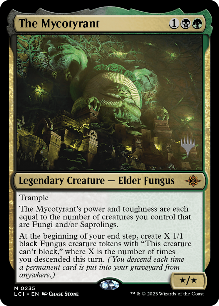 The Mycotyrant (Promo Pack) [The Lost Caverns of Ixalan Promos] Foil