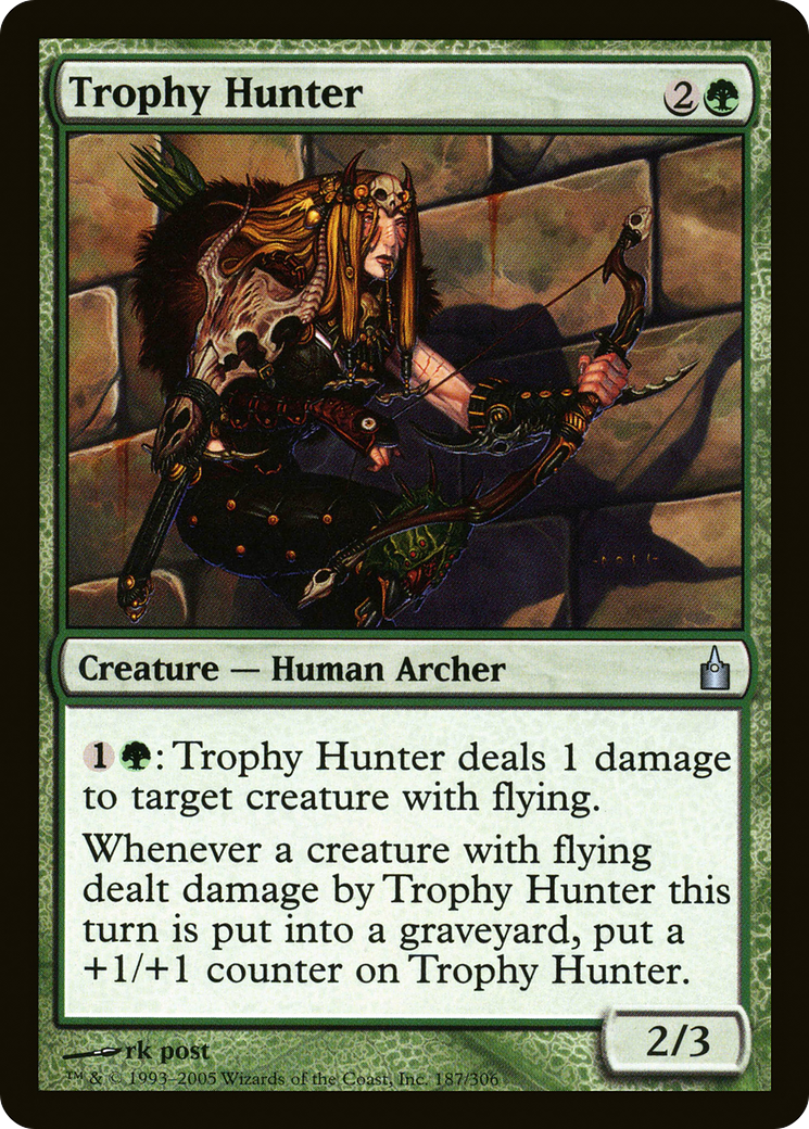 Trophy Hunter (187) Foil - Ravnica: City of Guilds
