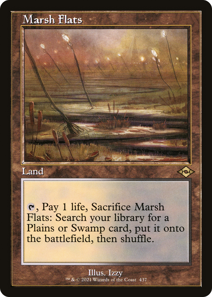 Marsh Flats (Retro) (437) Foil - Modern Horizons 2