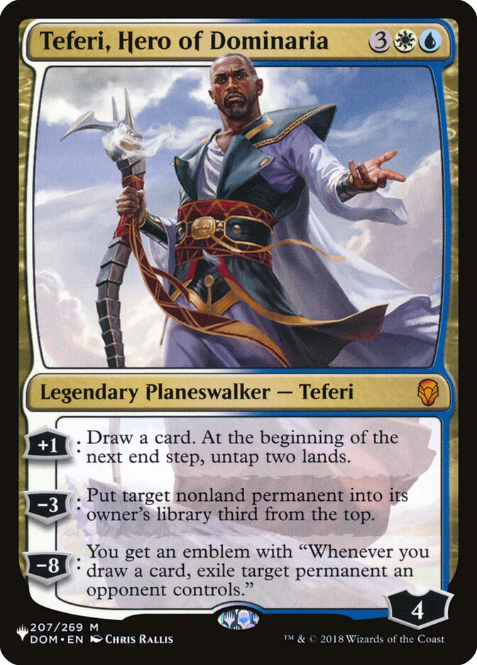 Teferi, Hero of Dominaria [The List] | Silver Goblin