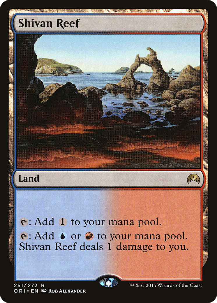 Shivan Reef [Magic Origins] Foil
