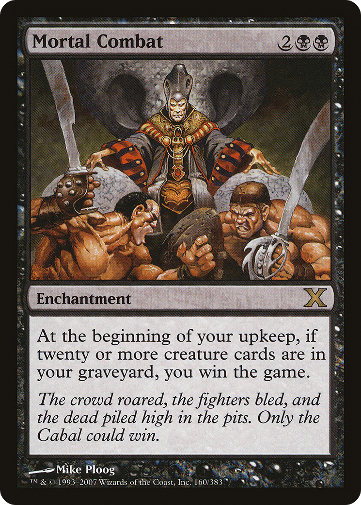 Mortal Combat [Tenth Edition] Foil