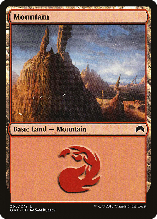 Mountain (268) [Magic Origins] Foil