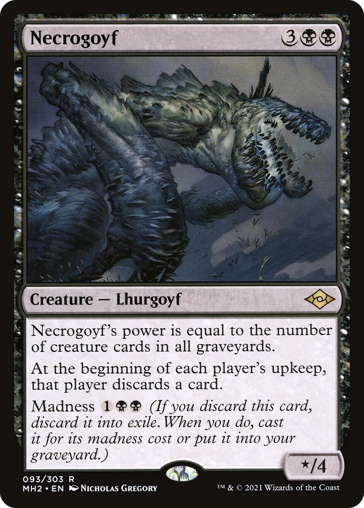 Necrogoyf [Modern Horizons 2] Foil