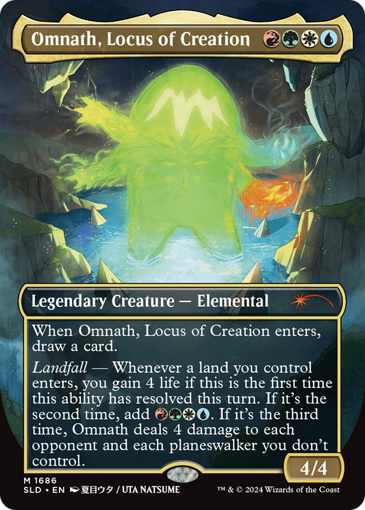 Omnath, Locus of Creation(Borderless) Foil (1686)