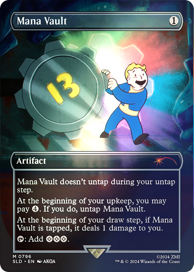 Mana Vault (796) Foil - Secret Lair Drop