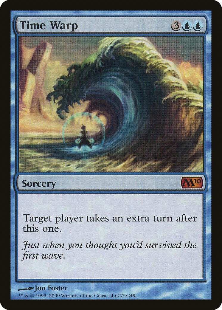 Time Warp [Magic 2010] Foil