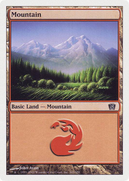 Mountain (343) - Eighth Edition