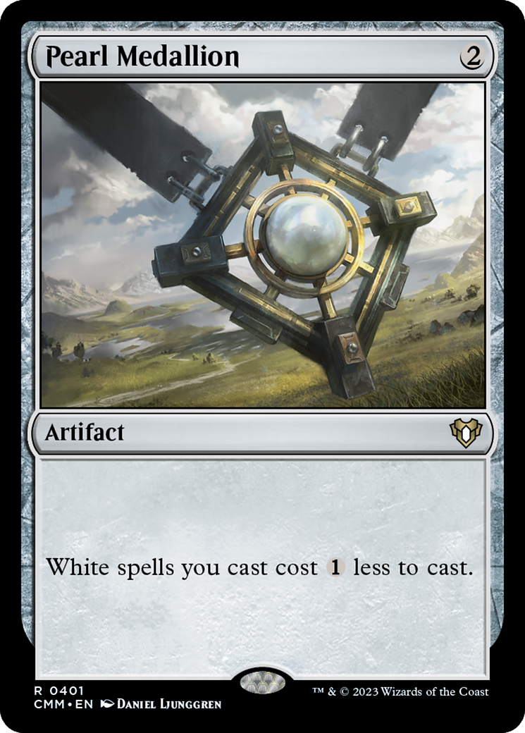 Pearl Medallion [Commander Masters] Foil
