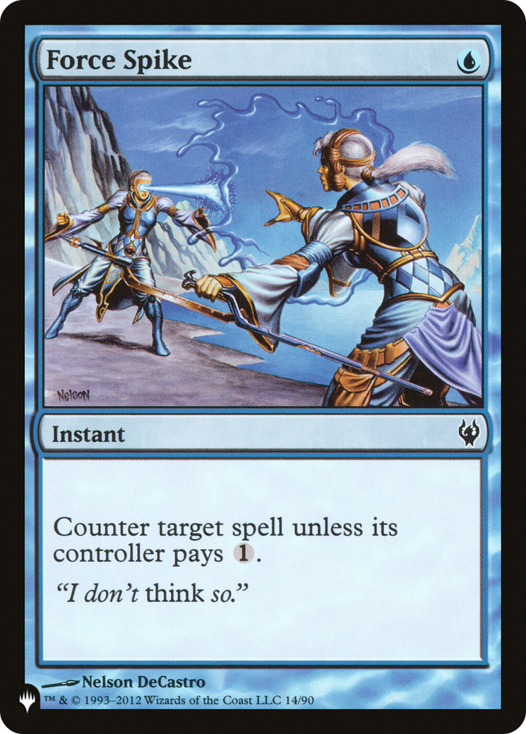 Force Spike [The List Reprints] | Silver Goblin