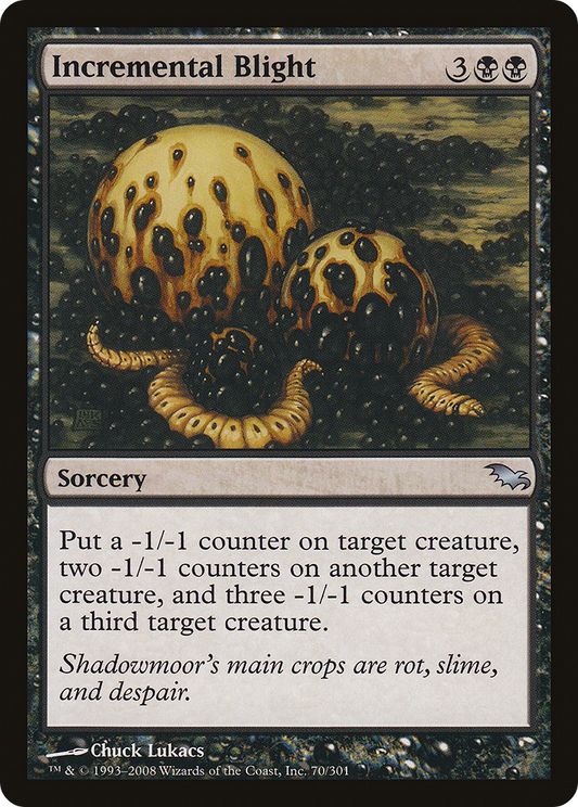 Incremental Blight [Shadowmoor] Foil