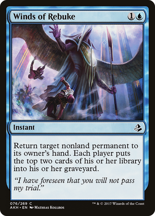 Winds of Rebuke [Amonkhet] Foil