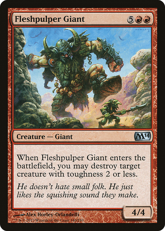 Fleshpulper Giant [Magic 2014] Foil