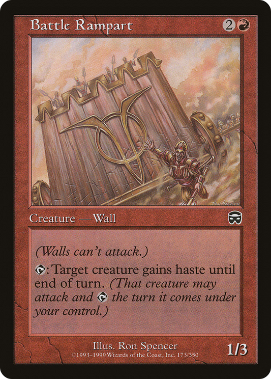 Battle Rampart [Mercadian Masques] Foil