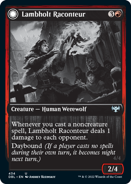 Lambholt Raconteur // Lambholt Ravager [Innistrad: Double Feature] Foil