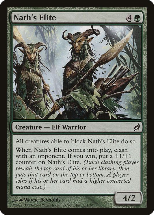 Nath's Elite [Lorwyn] Foil