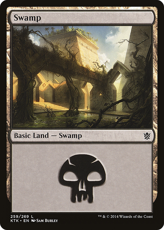 Swamp (259) [Khans of Tarkir] Foil