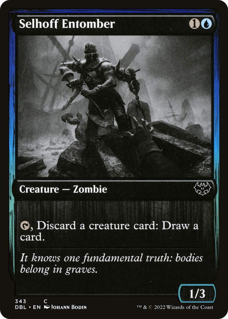 Selhoff Entomber (343) Foil - Innistrad: Double Feature