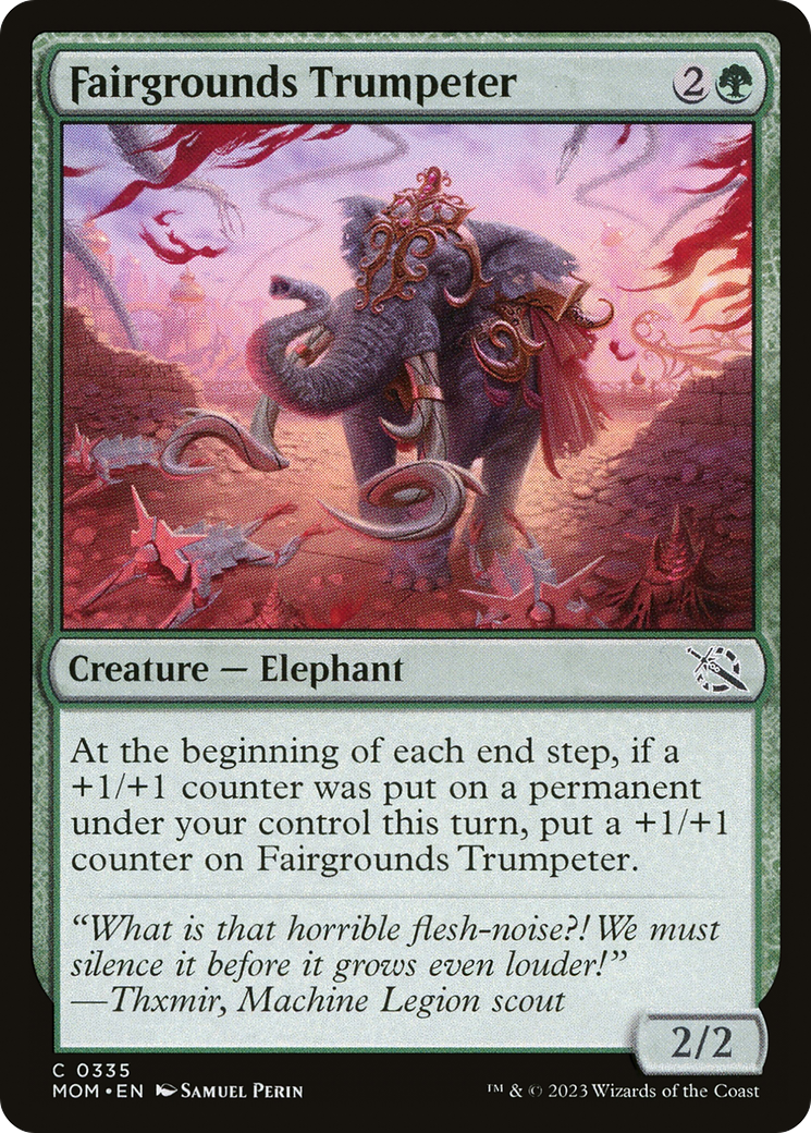 Fairgrounds Trumpeter [March of the Machine] Foil