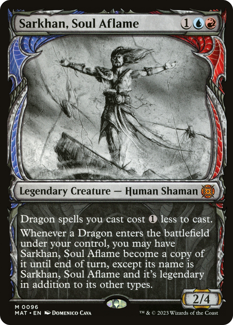 Sarkhan, Soul Aflame (Showcase) [March of the Machine: The Aftermath] Foil