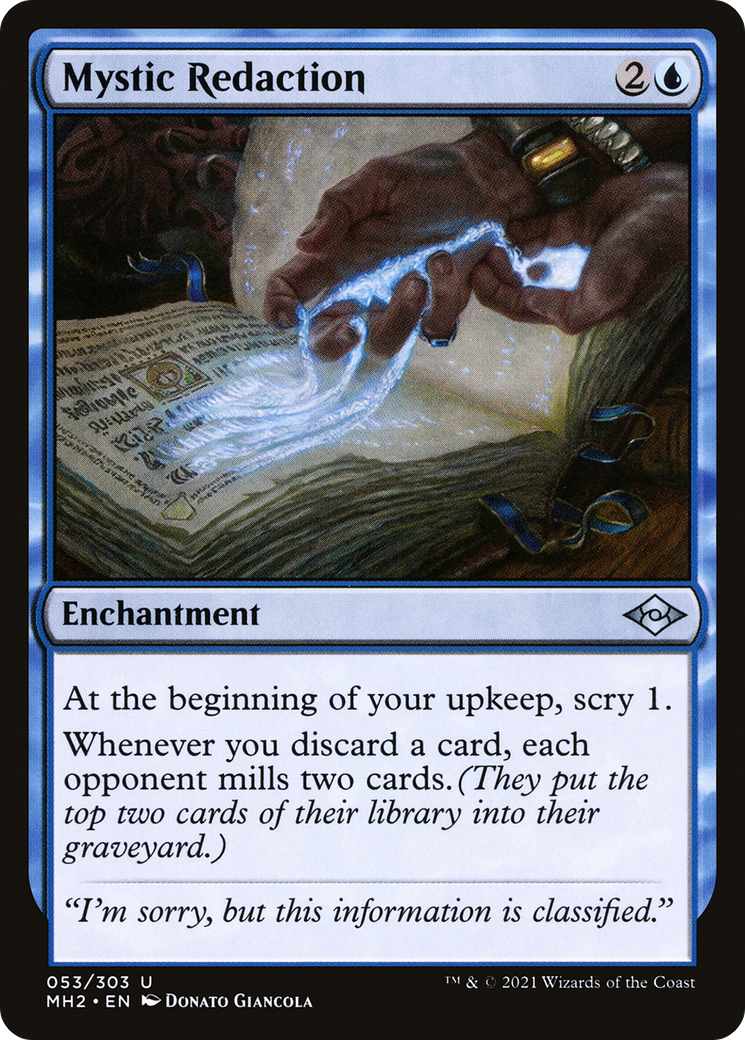 Mystic Redaction [Modern Horizons 2] Foil