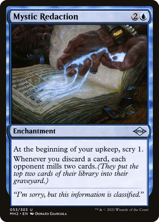 Mystic Redaction [Modern Horizons 2] Foil
