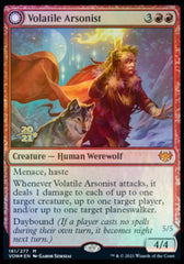 Volatile Arsonist // Dire-Strain Anarchist [Innistrad: Crimson Vow Prerelease Promos] | Silver Goblin