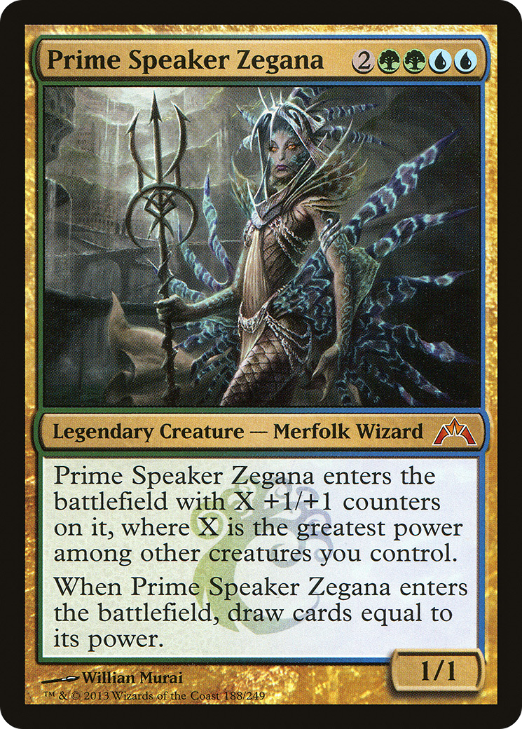 Prime Speaker Zegana [Gatecrash] Foil