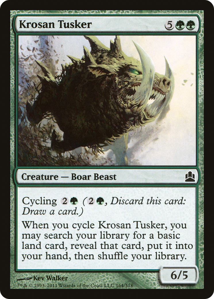 Krosan Tusker [Commander 2011] | Silver Goblin