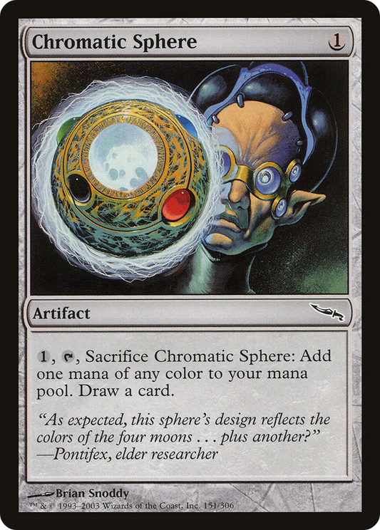 Chromatic Sphere [Mirrodin] Foil