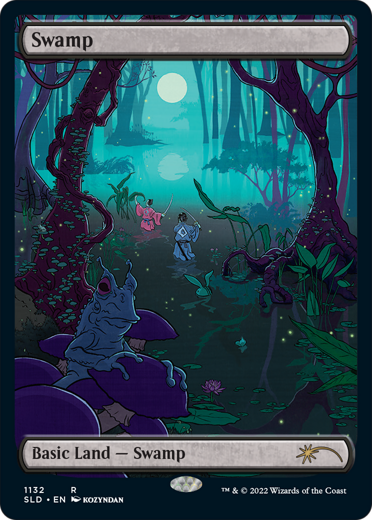 Swamp (1132) (Full-Art) [Secret Lair Drop Series] Foil