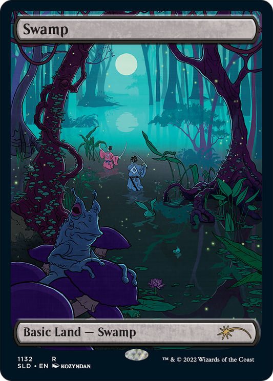 Swamp (1132) (Full-Art) [Secret Lair Drop Series] Foil