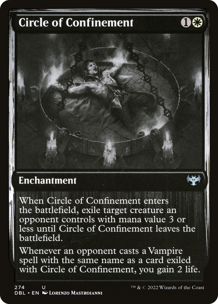 Circle of Confinement [Innistrad: Double Feature] Foil