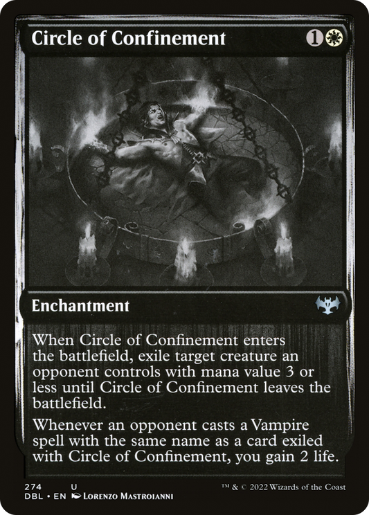Circle of Confinement [Innistrad: Double Feature] Foil