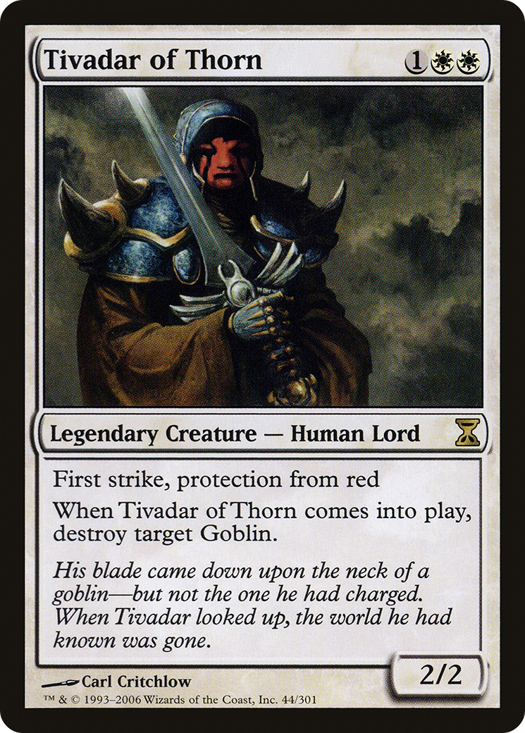 Tivadar of Thorn (044) - Time Spiral