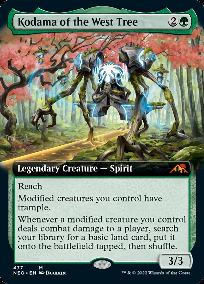 Kodama of the West Tree (Extended Art) [Kamigawa: Neon Dynasty] | Silver Goblin