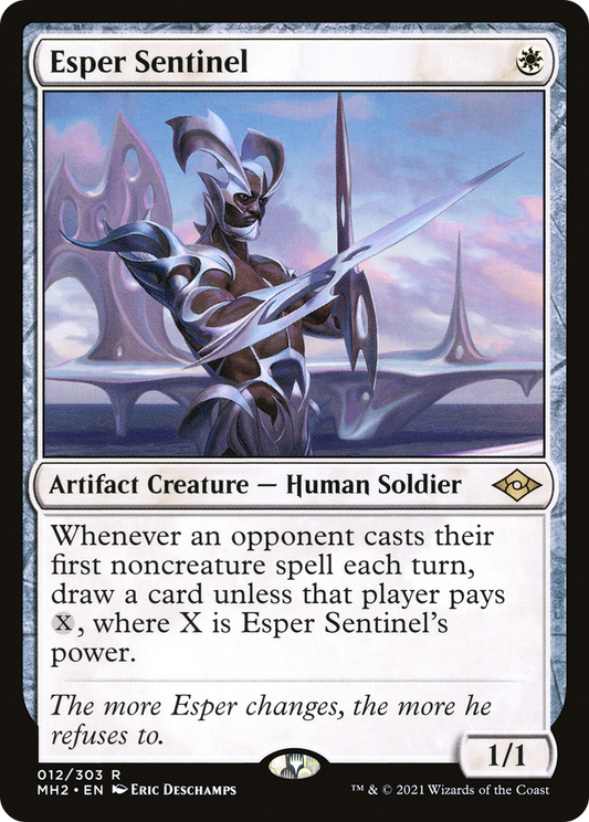Esper Sentinel [Modern Horizons 2] Foil